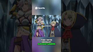 Dragon Slayer vs. Mysterious Merchant: Epic Fantasy Battle! #shorts #anime #animeweeb #animeedit