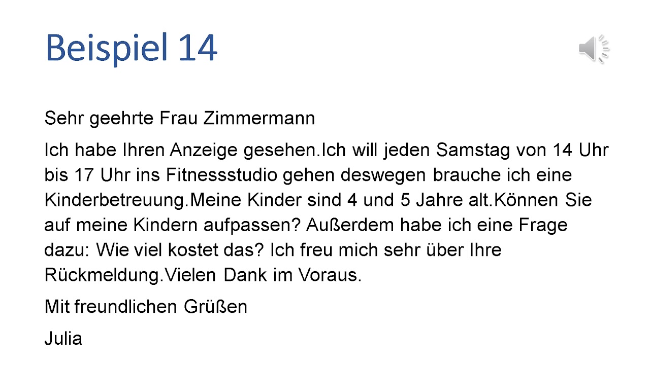 New Update Deutsch A2 Brief Schreiben 4