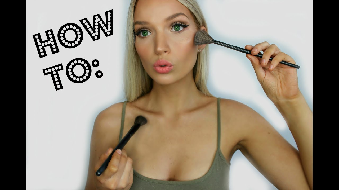 HIGHLIGHTING AND CONTOURING FOR BEGINNERS | Natalie Boucher