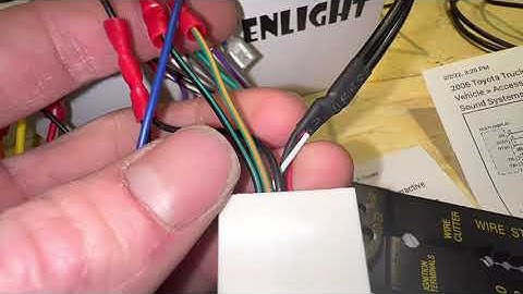 2006 Highlander JBL Android Stereo Install - How to wire factory amp, wheel controls, and backup cam