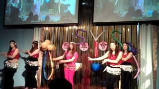 2013年忘年會 柳腰肚皮舞表演...