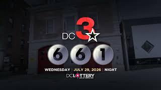 DC LOTTERY Night 07/29/2026