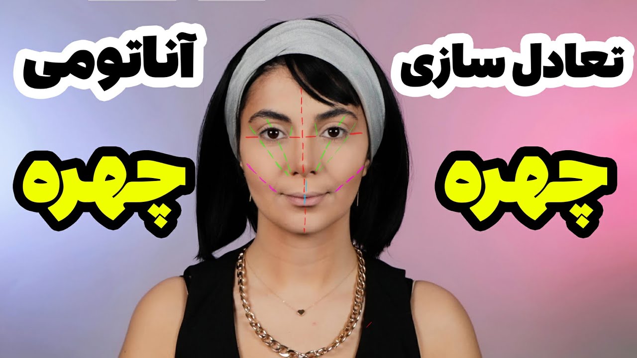 آموزش تعادل سازی چهره برای مبتدی ها-آناتومی چهره