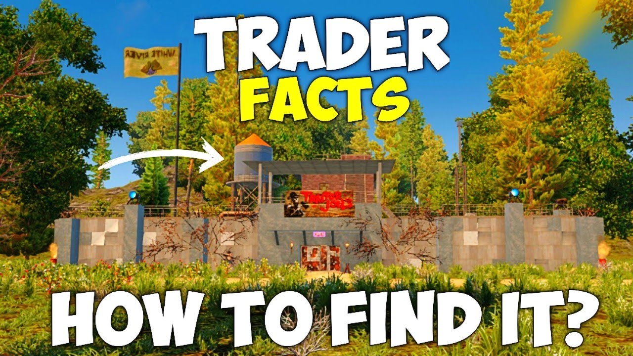 7 Days To Die: Trader Facts & How to Find it | Easy Tutorial - YouTube