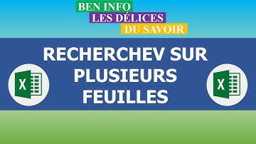 RECHERCHEV SUR PLUSIEURS FEUILLES