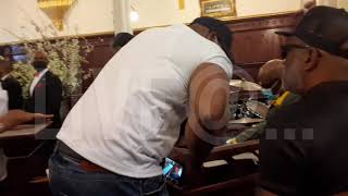 Famous Mark Curry ACTS A FOOL at Black Rob's funeral!!! Wealth