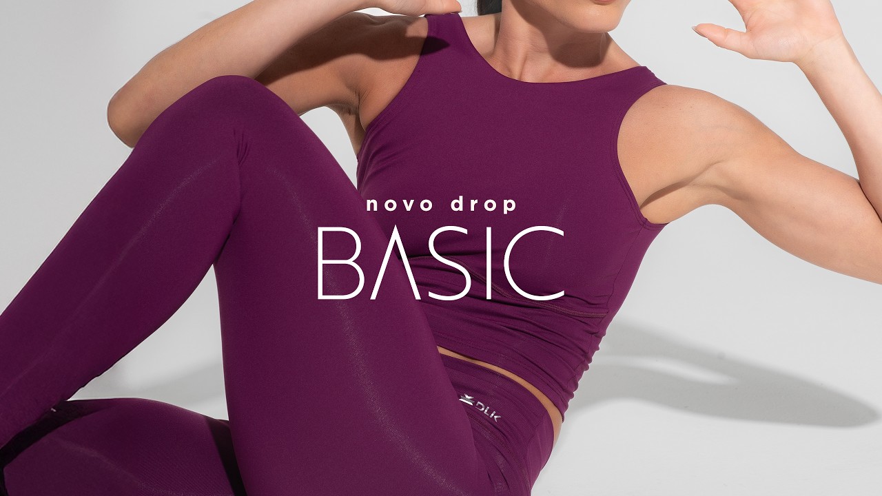 BASIC DLK: novas cores, novas modelagens, novo tecido em poliamida de alta qualidade.