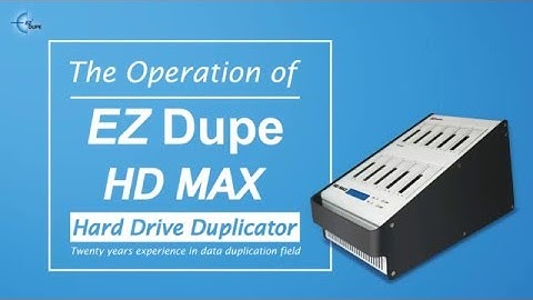 EZ Dupe HD MAX Hard Drive Duplicator