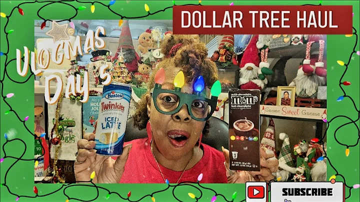 Vlogmas Day 5. Dollar Tree 🌳 haul.