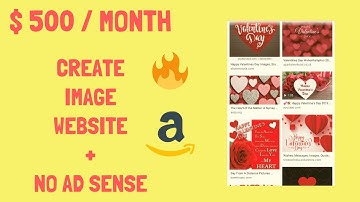 Create Image Website On Blogger [Hindi] - How To Make Image Website In Blogger & Earn $500 / Month