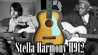 From Leadbelly to Nevermind: History of Kurt Cobain&#39;s Stella Harmony H912 | Nirvana Guitar History 6