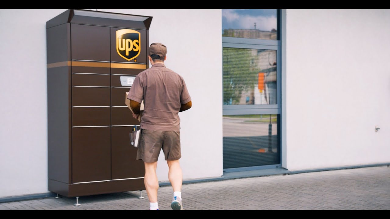 Locker Delivery Solution - UPS ASC in Estonia - YouTube