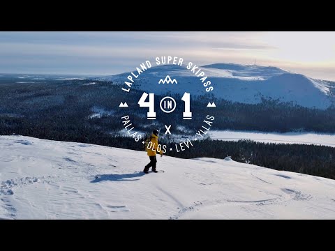 Lapland Super Skipass - 4 tunturia, 1 lippu - Ylläs, Levi, Pallas, Olos