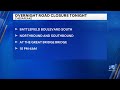 Overnight road closure at the Great Bridge Bridge in Chesapeake