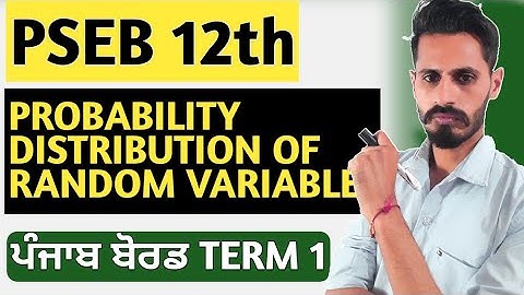 Probability Class 12 Chapter 13 Class #4 PSEB Math Term 1 2021