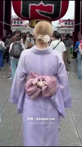 ネットのデマに怯えていたアメリカ人女性が浅草で着物を着た結果
