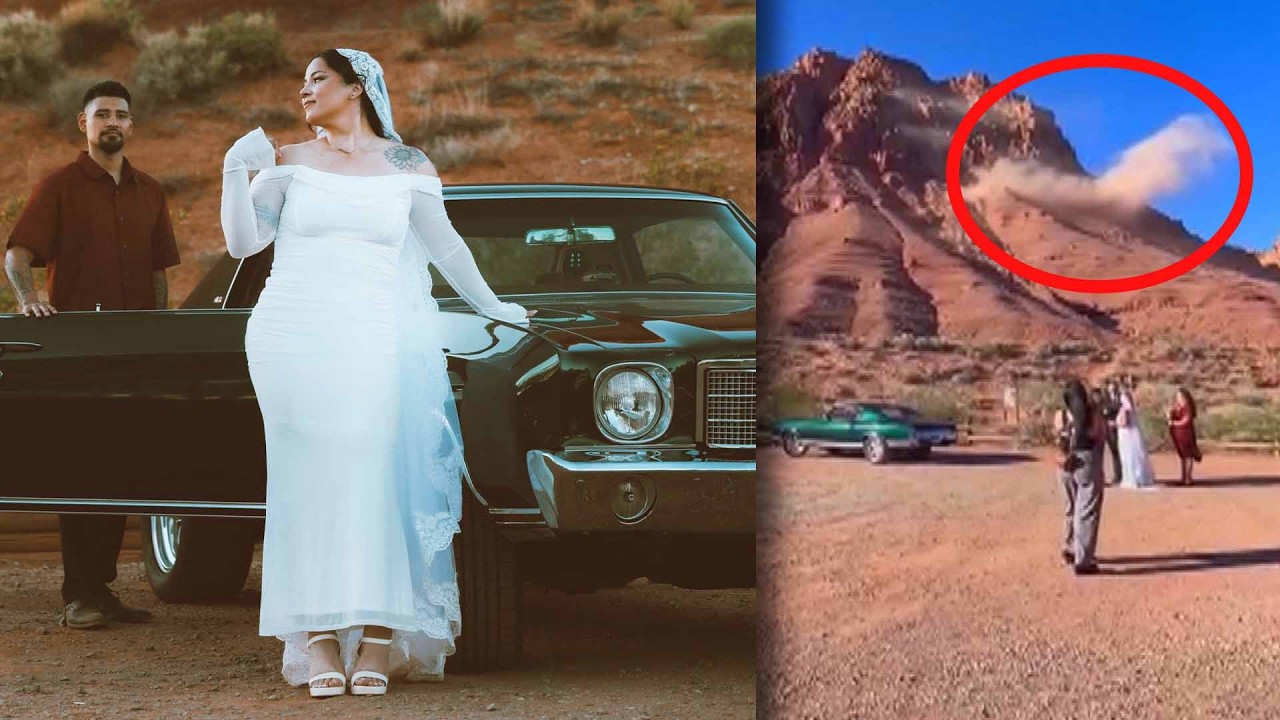 Massive Rockslide Steals The Show During Utah Couple's 'Secret' Wedding