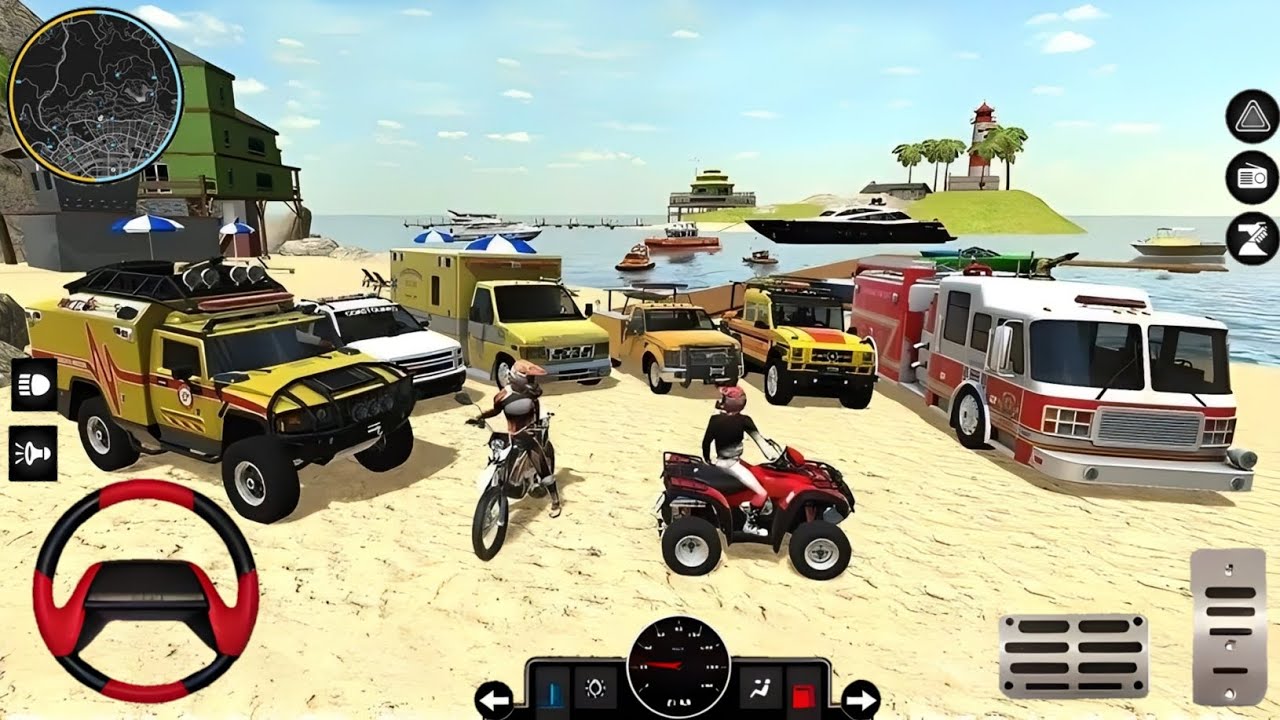 Police Car Rescue Team Simulator - SUV Cop Patrol Chase Driving - Android GamePlay