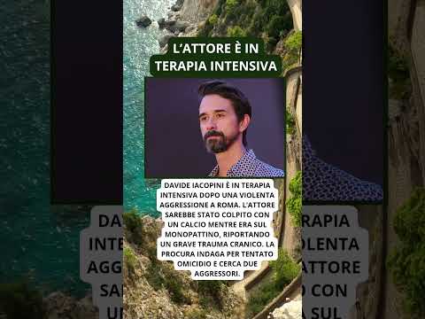 Video Davide Iacopini in terapia intensiva dopo laggressione la Procura indaga per tentato omicidio