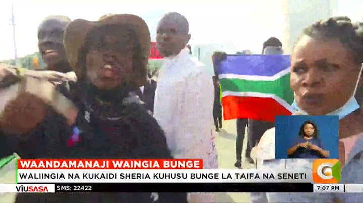 Waandamanaji wenye ghadhabu waliingia ndani ya Bunge