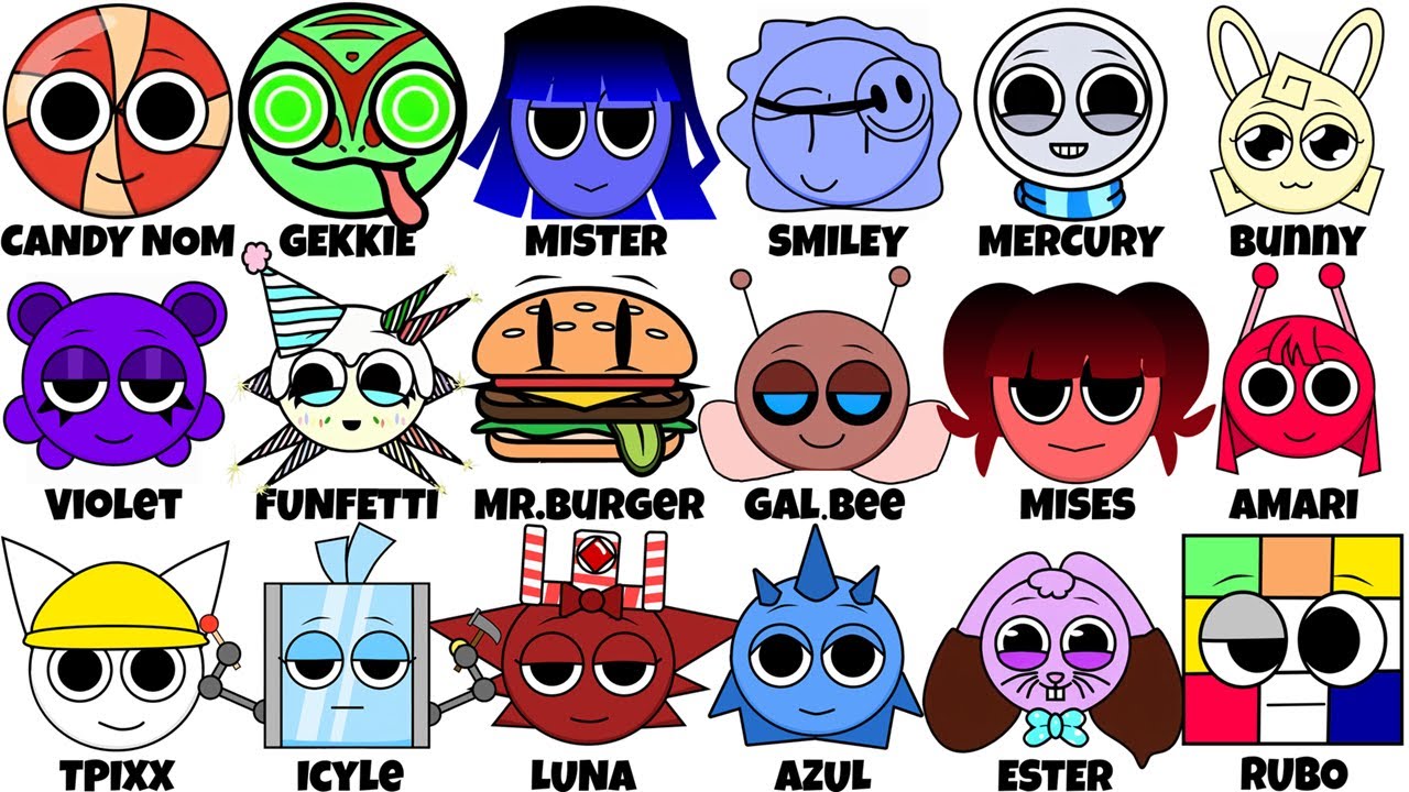 NEW SPRUNKI — 18 Loud Weirdos. One of Them Is You.