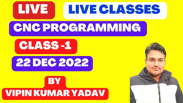 LIVE CNC PROGRAMMING CLASS 1 - #cnc #cncprogramming #livestream