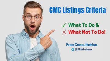 14 Pro Tips for a Quick CoinMarketCap Listing