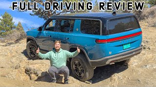 Rivian R1S Quad-Motor Full In-Depth Driving Review