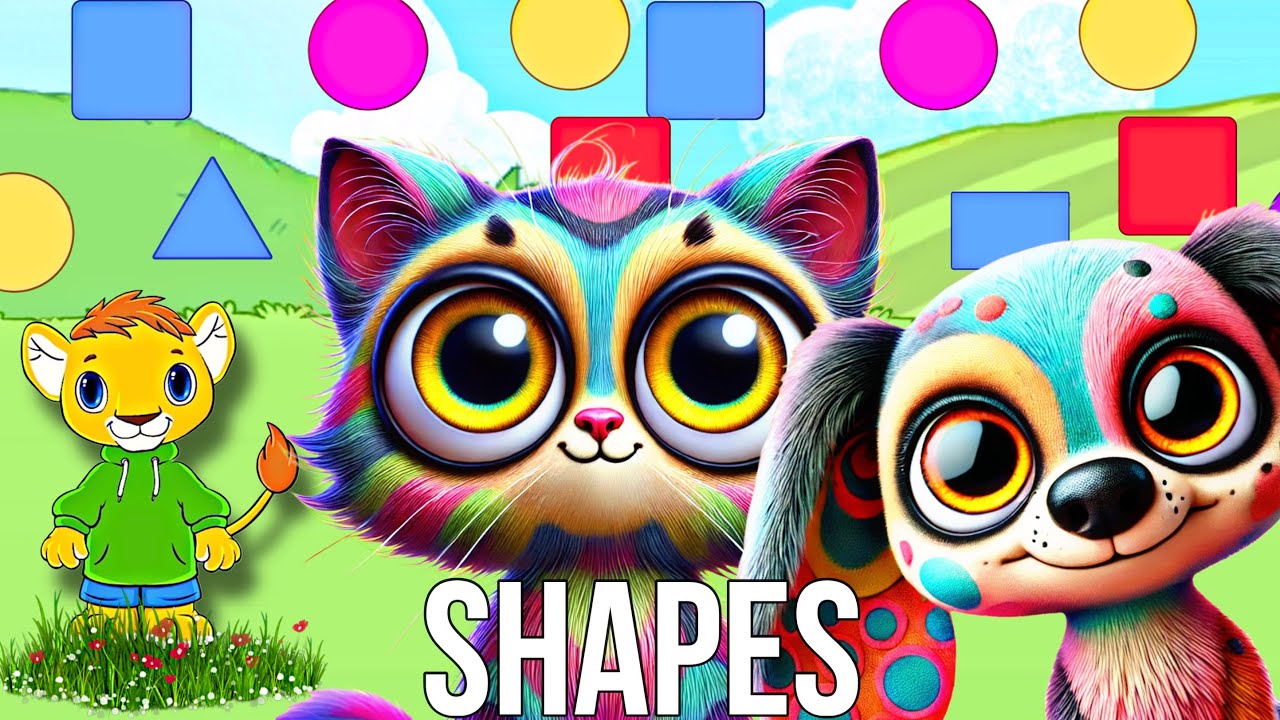 SHAPES MATH ADVENTURE FOR KIDS - YouTube