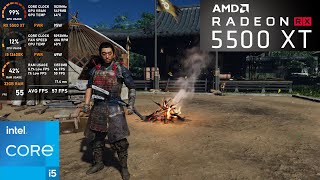 RX 5500 XT : Ghost of Tsushima - 1080p All Graphics Settings Tested