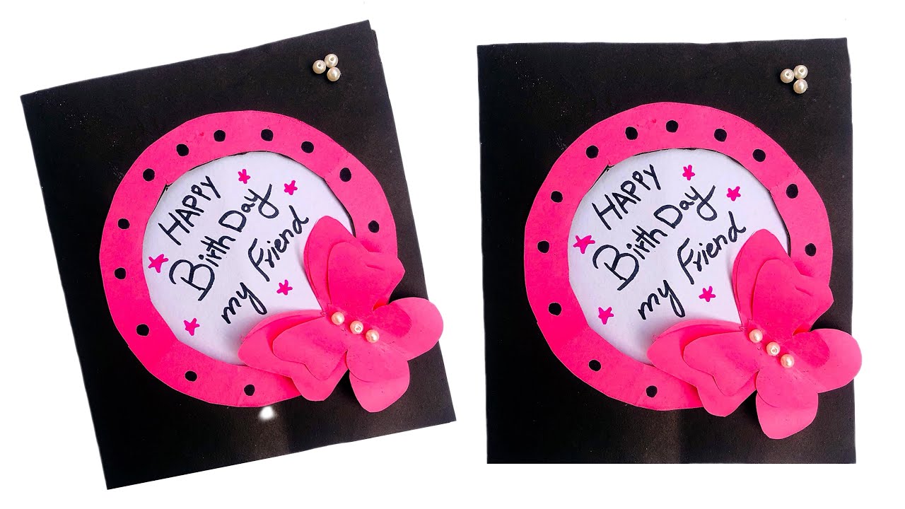 Happy Birthday Card Kaise Bnaye|Easy Card Making at Home|Diy Greeting Card Ideas
