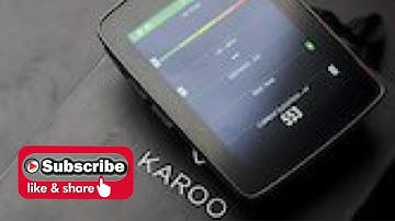 Mounting the Hammerhead Karoo with a Garmin Edge Mountain Bike mount Vs Karoo Mount