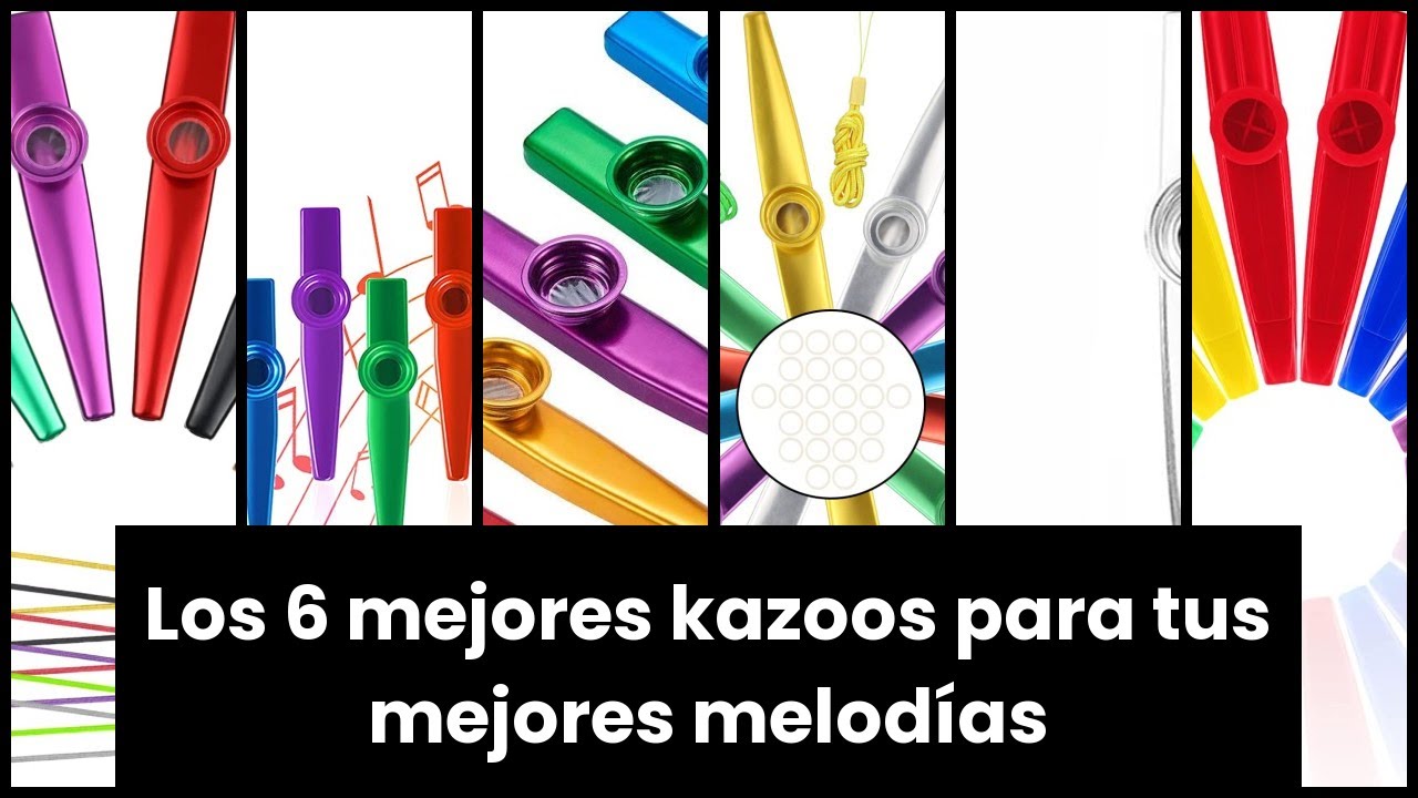 【Instrumento kazoo】Los 6 mejores kazoos para tus mejores melodías YouTube