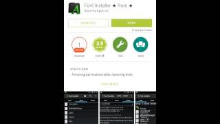 Change Android font with Font Installer [root] screenshot 4