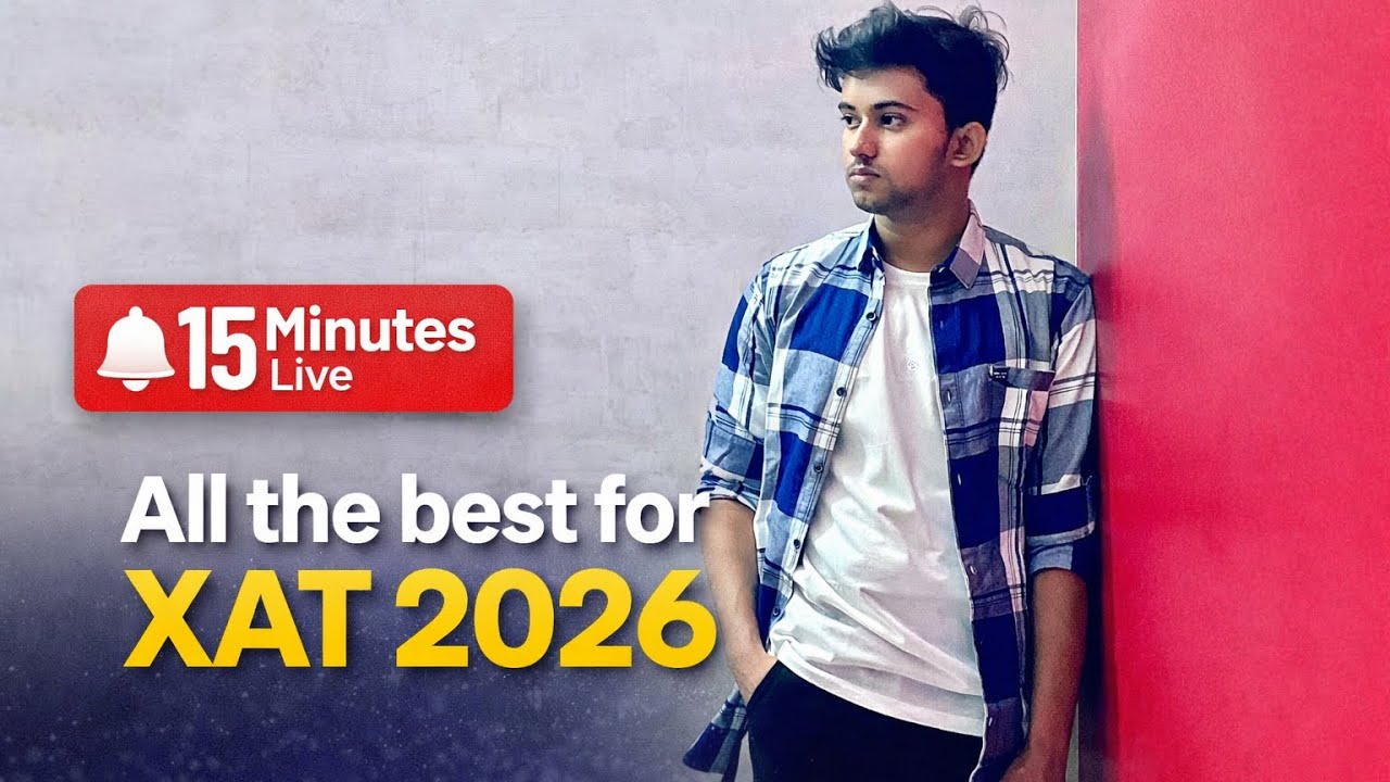 All the Best for XAT’26 | ASHISH RAI