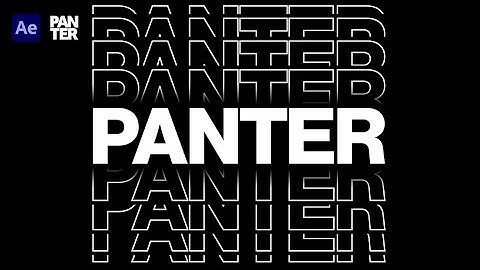 Stacking Text Effect in After Effects