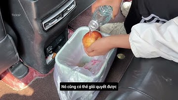 Thùng rác mini tiện lợi gọn gàng sạch sẽ cho các xế yêu ạ 