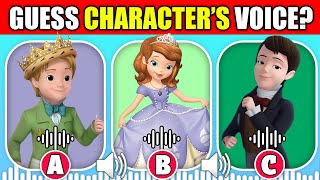 Guess The Voice! 👑💕  | Sofia The First Movie Characters | Prince Hugo, Prince James, Princess Ivy