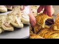 Puff pastry hot dog snack. Blueberry Puff Pastry Rolls recipe