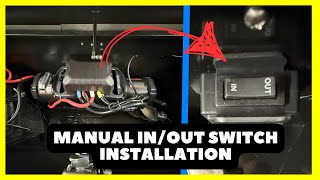 Winch - Manual In-Out Switch Installation On Harbor Freight 12K Winch