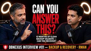 Oracle DBA Interview #01 — Junior vs Senior · Can You Score 17/20 on Backup & Recovery | DBNexus
