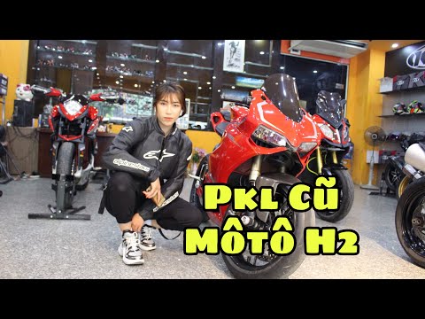Thy Thỏ Tham Quan show room moto PKL cũ - Kawasaki H2 , DUCATI , BMW , ZX10R | MinhBiker
