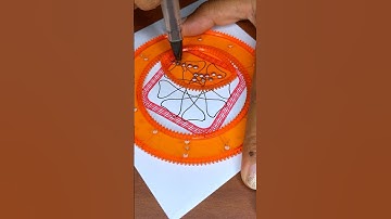 Hypnotic Spirograph Art ✨ #relaxing #oddlysatisfying #art #shorts