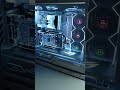 ROG STRIXS SPLIT Water Cooling Setup #pcbuild #pcsettings #rtx #gaming #gamingshorts