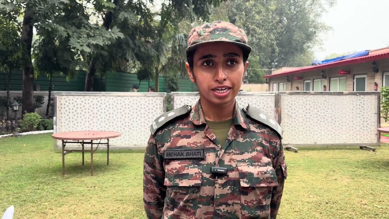Meet Lieutenant Mehak Bhati, the contingent commander of Suryastra rocket launcher | Republic Day 