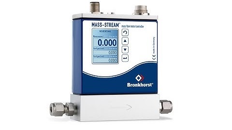 MASS-STREAM Thermal Mass Flow Controller - Principle of Operation