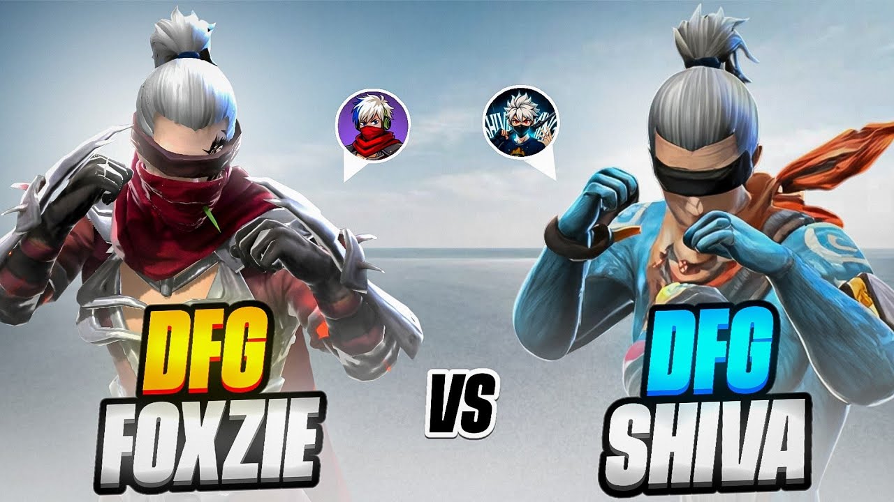 DFG FOXZIE 🥷🆚 DFG SHIVAA ☠️  || REVENGE MATCH ON LIVE || ‎⁨@DhanushFFGamer⁩  ‎⁨@NonstopGaming_⁩ #dfg