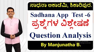 Current Affairs 2020 | Objective Questions | Analysis | Manjunatha B |Sadhana Academy | Shikaripura