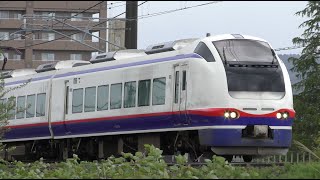 特急しらゆき6号上越妙高行き【4K】E653系H203編成56M