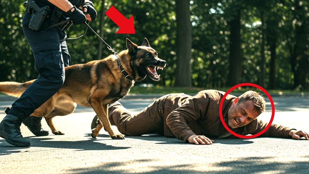 Police Officer Commands K9 To Attack What The Dog Did Instead Shocked police-officer-commands-k9-to-attack-what-the-dog-did-instead-shocked